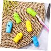IWOWHERO Silicone Toothbrush Head Covers 12 Pack Travel Home Use Brush Cap for Camping Daily view 2