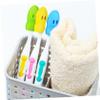 IWOWHERO Silicone Toothbrush Head Covers 12 Pack Travel Home Use Brush Cap for Camping Daily view 3