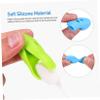 IWOWHERO Silicone Toothbrush Head Covers 12 Pack Travel Home Use Brush Cap for Camping Daily view 4