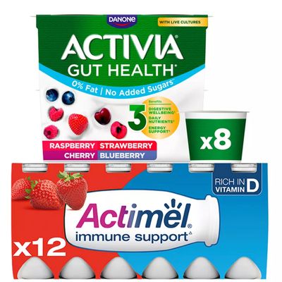 Katsy Style Yogurt & Yogurt Drink Bundle Assorted Flavors, Enriched with Vitamins & Live Cultures, Smooth & Refreshing