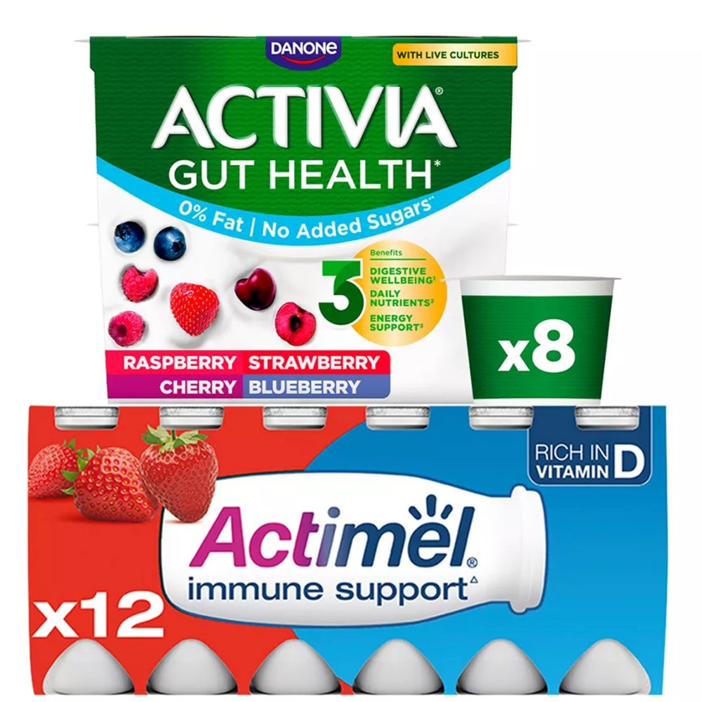 Katsy Style Yogurt & Yogurt Drink Bundle Assorted Flavors, Enriched with Vitamins & Live Cultures, Smooth & Refreshing