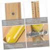 Alipis 15-minute Sauna Hourglass Timer Sand Countdown Clock Yellow Bathroom Spa Sand Timer for Sauna and Bath Timing view 3