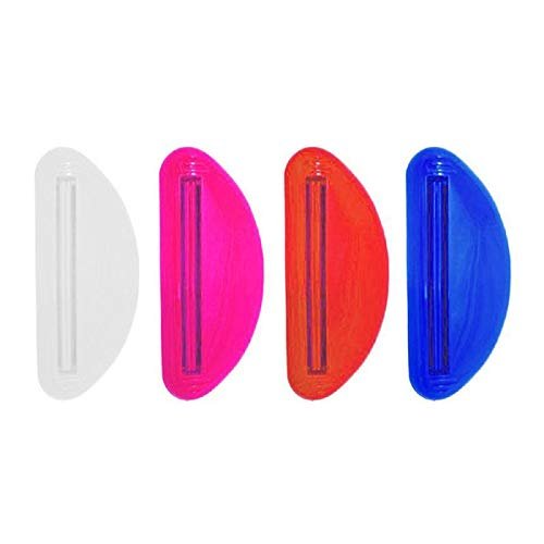 1 PC Toothpaste Tube Squeezer Dispenser Tube Rolling Holder Practical Reusable Toothpaste Tube Sealing Clip Bathroom Accessories Practical and professional