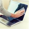 5 pcs Glasses Cleaning Cloth Gray Microfiber Clean Lens Dust Foggy Wiper Screen Cleaner Cloth Convenient design view 2