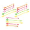 DECHOUS 15 Pcs Silicone Lunch Box Straps Elastic Design and Resistant to Breaking for Kitchen Use, Suitable for Bags and Vegetables, Sturdy and Flexible Lunchbox Bands