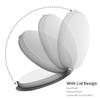 Coffee Filter Holder with Lid for Travel Replacement Part Compatible with Aeropress Original & Go Espresso Maker with Pack of 50 Count 64mm Paper Filters view 2