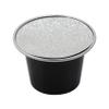 Asyduey 50Sets Refillable Coffee Capsules Cup Disposable Coffee Capsules Packaging Cafe Supplies for Black view 2