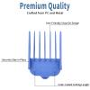 10PCS Hair Clipper Guards Cutting Guides compatible with Wahl Hair Clippers -From 1/16" to 1" Attachment (Colorful) view 3