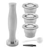 Asyduey Coffee Capsule, Refillable Capsules Reusable Pod Espresso Coffee Pod Stainless Steel Compatible view 1