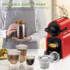 Asyduey Coffee Capsule, Refillable Capsules Reusable Pod Espresso Coffee Pod Stainless Steel Compatible view 3