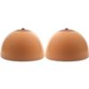 FkYstrix Silicone Breast Plus Size Breasts Forms Queen Cosplay F-I Cup Fake Boobs for Mastectomy Prosthesis Transgender(GG Cup, Suntan) view 3