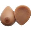 FkYstrix Silicone Breast Plus Size Breasts Forms Queen Cosplay F-I Cup Fake Boobs for Mastectomy Prosthesis Transgender(GG Cup, Suntan) view 4