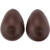 FkYstrix Self-adhesive Silicone Fake Boobs Crossdresser Breast Sagging Shaped Forms for Female and Male Transgender Bra Enhancers Inserts Queen Transvestite Mastectomy(E Cup, Black) view 3