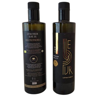 Casaleva Blend - 31.50. Exceptionally High Polyphenols, Croatian Extra Virgin Olive Oil - 1300mg/kg. 500ml
