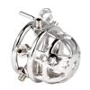 5 Rivets Stainless Steel Men's Fitness Cage with Anti-Detachment (Plat Ring, 45mm) view 3