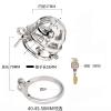5 Rivets Stainless Steel Men's Fitness Cage with Anti-Detachment (Plat Ring, 45mm) view 4