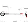 12-36Ft Ourdoor Window Cleaning Pole, Water Fed Telesbrush, Extendable Solar Panel Cleaning Brush Outdoor Washing Equipment Tool Cleaning Brush Can Spray Water view 2