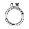 304 Stainless Steel Smooth Breathable Long Men's Sports Special Opening Design cage (Flat Ring, 55mm) view 3