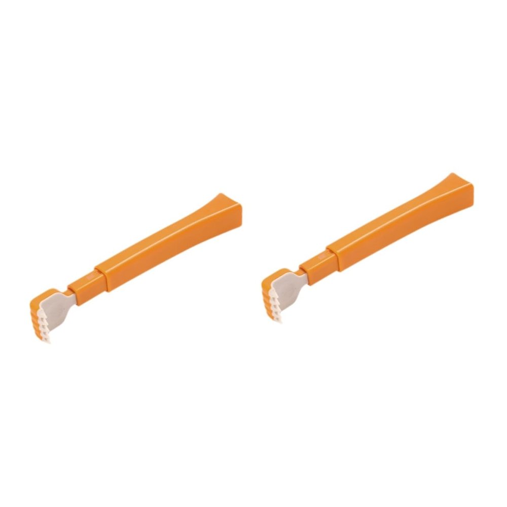 FOMIYES 2pcs Portable Extendable Back Scratcher Tool for Men and Women Telescopic Manual Scratcher for Back Relief Lightweight Design for Easy Use in Bed Shower