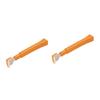 FOMIYES 2pcs Portable Extendable Back Scratcher Tool for Men and Women Telescopic Manual Scratcher for Back Relief Lightweight Design for Easy Use in Bed Shower view 1