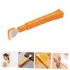 FOMIYES 2pcs Portable Extendable Back Scratcher Tool for Men and Women Telescopic Manual Scratcher for Back Relief Lightweight Design for Easy Use in Bed Shower view 4