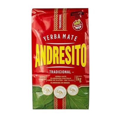 Andresito Tradicional 1000g | Yerba Mate from Argentina | Loose tea with stems