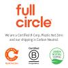 Full Circle Be Good Bamboo Dish Brushes Sustainable, Tough-Bristle scrubbers for Dishes, pots & Pans - Long Handle, Ideal for cast Iron, Pack of 2, White view 4