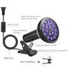 54w 180 Rotating Clip Tanning Lamp, E27 Face Tanning Lamp, 18 LEDs Sun Lamp, Sun Uv Lamp with Eye Mask for Antique Bronze Skin view 3