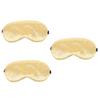 Ipetboom 3pcs Eye Mask Blindfold for Sleeping Imitation Silk Eye Covering for Wedding Night Party Games Helps Block Light for Restful Sleep view 1