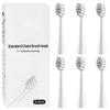 6 Pack Gum Care Replacement Brush Heads Compatible with Ordo Electric Toothbrush, White