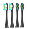 hGiesXgyN 4/8pcs Replacement Brush Heads for Oclean X/X PRO/ Z1/ F1/ One/Air 2 /SE Sonic Electric Toothbrush Dupont Soft Bristle Nozzles(Black-4pcs) view 1