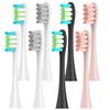 hGiesXgyN 4/8pcs Replacement Brush Heads for Oclean X/X PRO/ Z1/ F1/ One/Air 2 /SE Sonic Electric Toothbrush Dupont Soft Bristle Nozzles(Black-4pcs) view 2