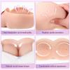 Funxzior Silicone Breast Forms Cross Dresser Strapless Breastplate Tube Top Transgender False Chest Plates Fake Tits for Mastectomy Prosthesis B Cup XL Size Boobs Gel Filled, Ivory view 3