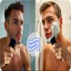 Berdsen Men's Electric Rotary Shaver Electric Shaver Hair Trimmer LCD Black view 4