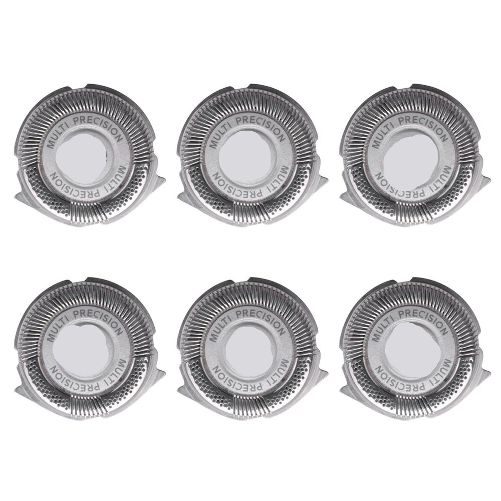 6Pcs SH50/52 Replacement Heads,Replace The Shaving Head,Compatible For Philips Norelco 5000 Series Electric Shavers,S5370,S5660,S5590,S5290 Blades Heads