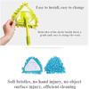 180Rotatable Adjustable Triangle Cleaning Mop with 2 Mop Replacement HeadsMultifunctional Triangle Mop,Triangle Mop for Cleaning,Rotatable Mop with Triangle Head (Green + 3 Wipes) view 2