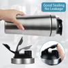 AOOWU Protein Shaker Bottle with Stainless Steel Mixing Ball 900ml, Stainless Steel Protein Shaker Cup, Protein & Supplement Shaker Bottle, Leak Proof Metal Sports Water Bottle, Gym Shaker Bottle view 4