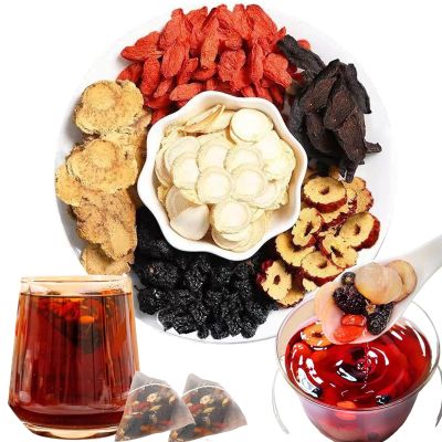 40/60pcs Ginseng Six Treasure Tea,Chinese Kidney Cleansing Tea, Kidney Tea Formula Ginseng Six Treasure Tea,Ginseng and Goji Berry Tea,Chinese Herbal Kidney Tea Bag for Men (60pcs)