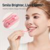 Mini Dental Floss Picks with Micro Travel Dispenser 10 CountMint Flossers Travel Case 5 Case Tooth Flosser Sticks for Adults Easy Teeth Clea Perfect for Home and On-The-Go Flossing Pink view 4