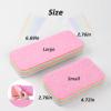 12 Layer Microfiber Sponge, Microfiber Sponge Block, Layered Microfiber Sponge for Kitchen, Rainbow Colors Tearable Microfiber Rag Sponge (5Pcs,12 * 7cm) view 2