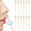 12Pcs Nose Hair Trimmer for Men Women Double Head 360 Rotary Nose Trimmer with Ear Picker Washable Reusable Nose Hair Clippers with Storage Box view 1