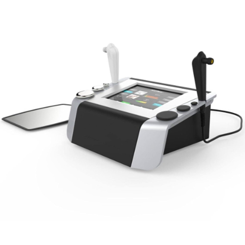 300W 448KHZ RF Tecar Therapy RET CET Diathermy Body Sliming Machine Pain Relief Skin Tightening Deep Care 50X45X37cm,Black