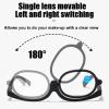 1 pair Make-up Presbyopia Glasses, 180 Rotatable Presbyopia Glasses, put Blue Light Reading Eyes Glasses(Black,3.5 x) view 3