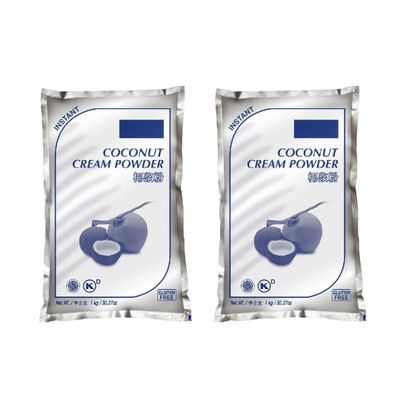 Coconut Cream Powder 2x1kg by Kara - Rich and Creamy Instant Powder for Curries, Desserts, Smoothies, Sauces, and Baking, Ideal for Vegan, Vegetarian