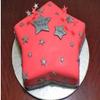 120 Beautiful Edible Sugar Fondant Stars; Small to XLarge; Lustre Gold; Birthday, Bridal, Baby Shower, Wedding, Christmas Cake Cupcake Topper Decorations (Mixed Sizes x 100 (2.5cm, 1.8cm & 1cm)) view 2