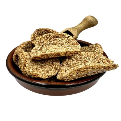 Greek Sesame & Honey Pasteli Chips 20g - 4.9kg (900 Grams)
