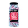 Bentley & Ackerman Jelly Spogs Gift Jar 645g Traditional Liquorice & Jelly Retro Sweets Classic Old Fashioned Sweet Shop Candy Jar view 1