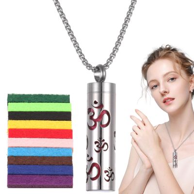 Oil Diffuser Necklace Aromatherapy Pendant, Jewelry, Calming Necklace