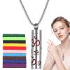 Oil Diffuser Necklace Aromatherapy Pendant, Jewelry, Calming Necklace view 1