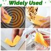 10 Pack Kitchen Sponges Natural Cellulose Cleaning Sponges, Non-Scratch Sponges Reusable Scourer Sponges for Dishes, Home, Car, Bathroom view 4